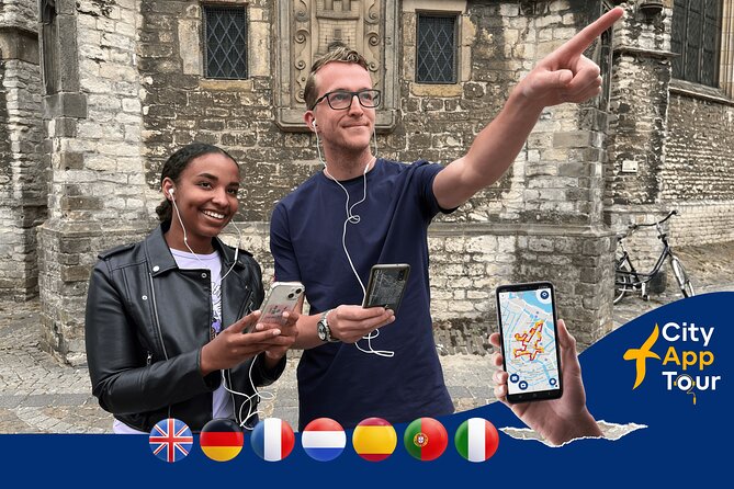 Antwerp: City Walk with Audio Guide in 7 Languages on your Phone - City Hall and the Italian touch