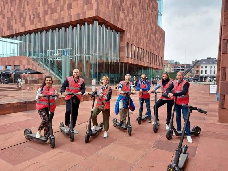 Antwerp: The Big Five City Highlights E-kickscooter Tour - Key points to know before you book