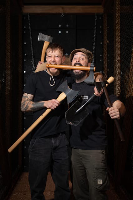 Axe Throwing Experience - Arriving at WoodCutter Brussels