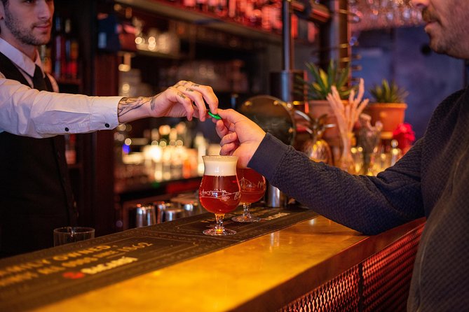 Beer Tasting and Scavenger Hunt in Brussels – About 3 Hours - Belgian beer between the clues