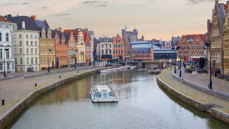 Best of Gent: Private Walking Tour with a Local - St. Michael’s Bridge and the best skyline view