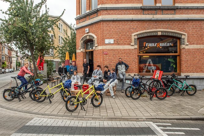 Bicycle tour in historic Ghent - St Bavo’s Abbey, the oldest building on the route