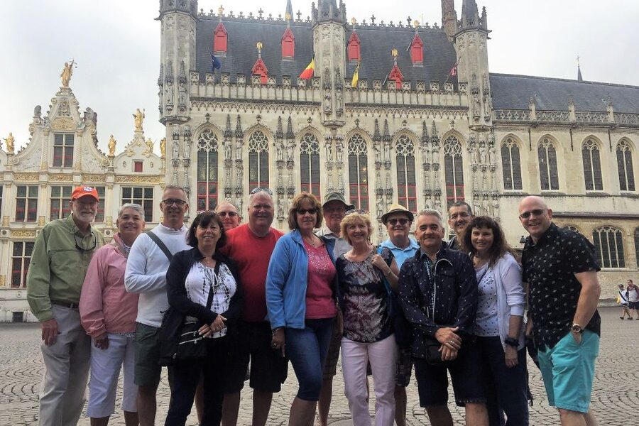 Bruges Beer and Chocolate Walking Tour - Walking past Bruges’ major sights