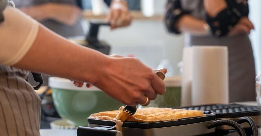 Bruges: Belgian Waffle-Making Workshop with Beer Tasting - Toppings From Fruit To Speculoos