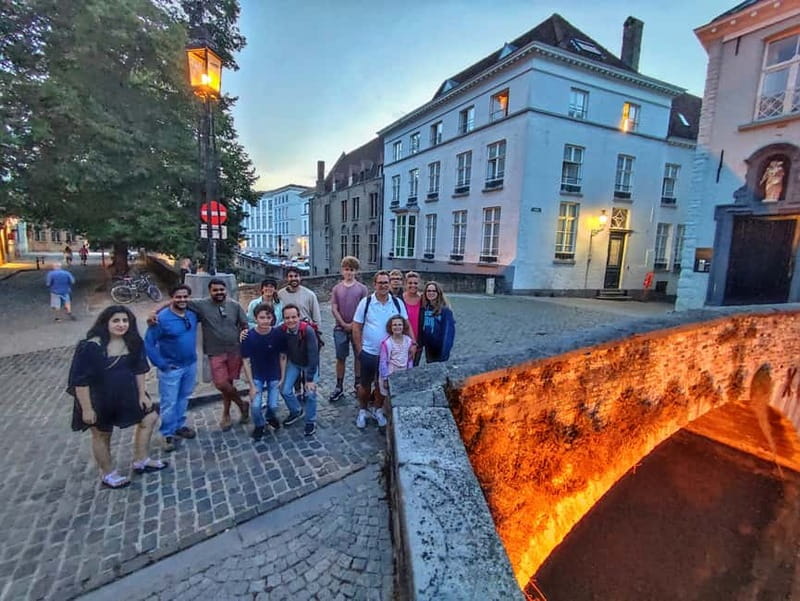 Bruges: Nightly Tales and Untold History Walking Tour - Markt and Burg Square, famous places with a different angle