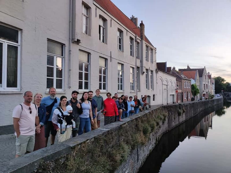 Bruges: Nightly Tales and Untold History Walking Tour - Augustine Bridge and Cafe Vlissinghe