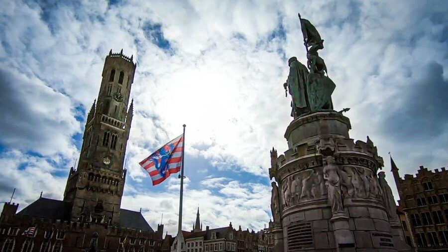 Bruges: Private Historical Highlights Walking Tour - Burg Square and the stories behind power