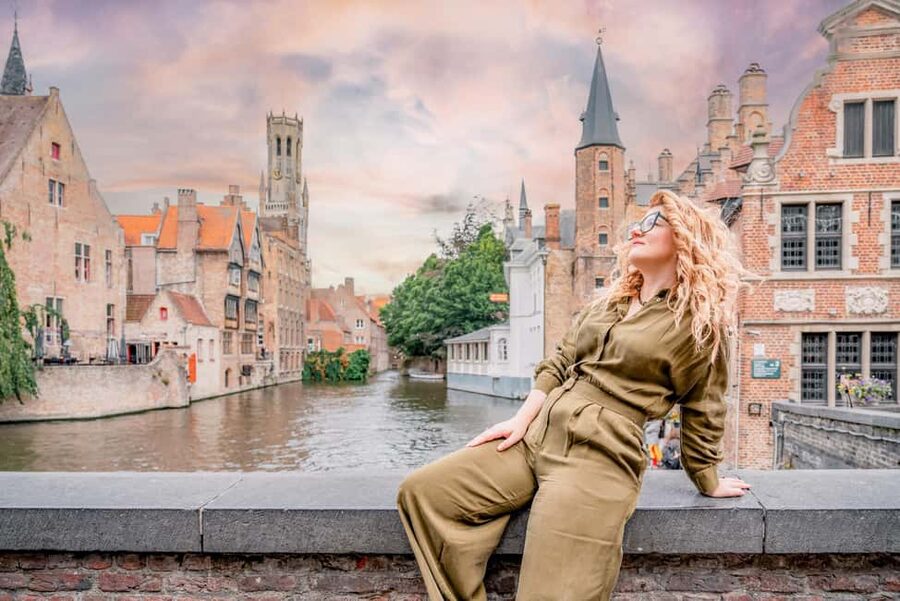 Bruges : Your private 1 hour photoshoot in the medieval city - How the one-hour session works