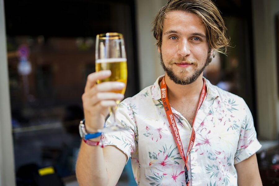 Brussels 2.5-Hour Belgian Beer Tasting Experience - The first pour: a powerful Trappist ale