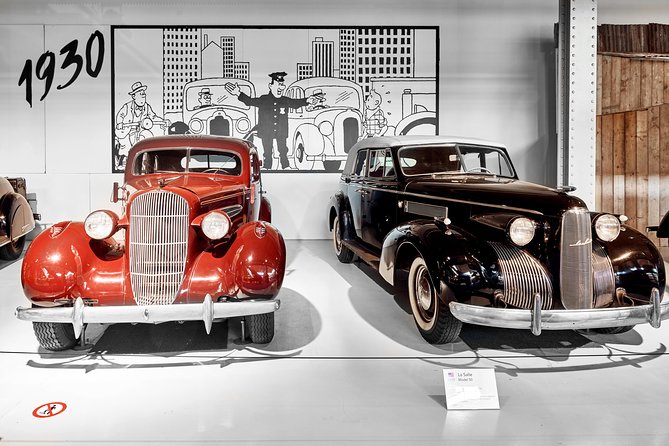 Brussels Autoworld Museum Entrance Ticket - The audioguide and the self-guided format