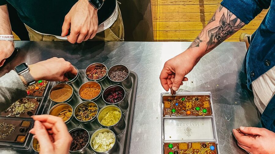 Brussels: Belgian Chocolate Making Workshop with Tastings - Inside the 150-square-meter training center