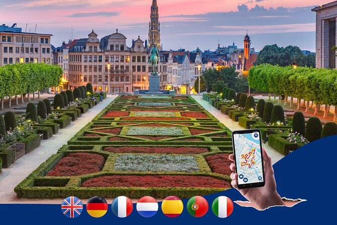 Brussels: City Walk with Audioguide in 7 Languages on your Phone - Following the route through central Brussels