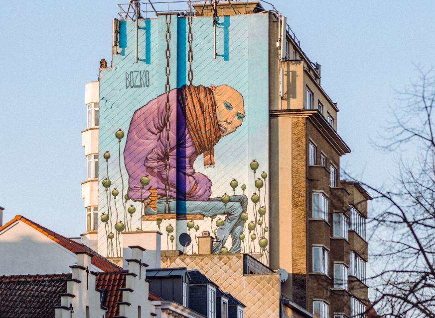 Brussels Comics & Street Art: Private Walking Tour - Manga, then a final look at Boulevard Simon Bolivar
