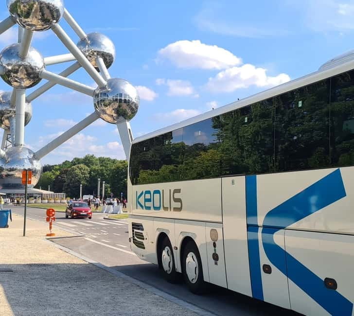 Brussels Highlights: Walking & Bus Tour with Waffle Tasting - Two hours by coach through Brussels