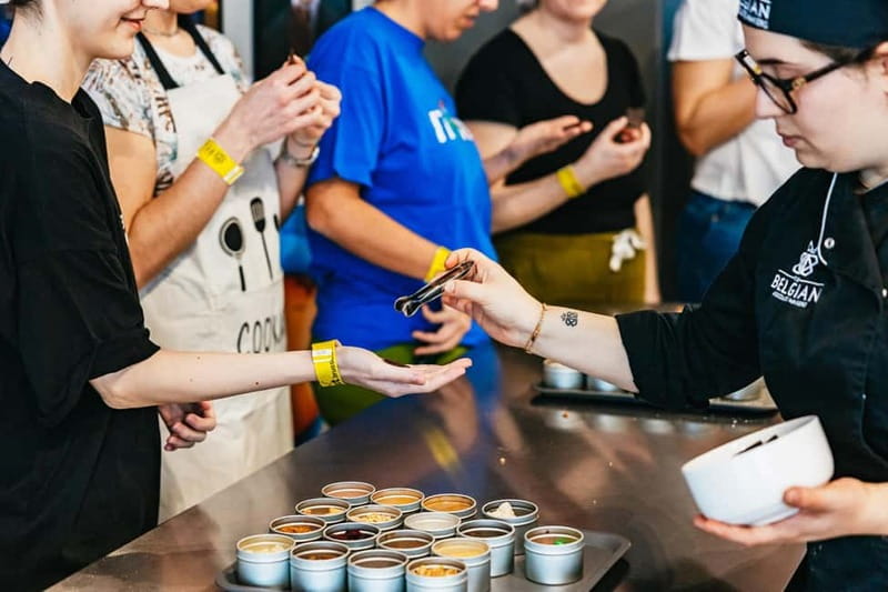 Brussels: Make Your Own Chocolates Workshop with Tastings - The laboratory visit at the end
