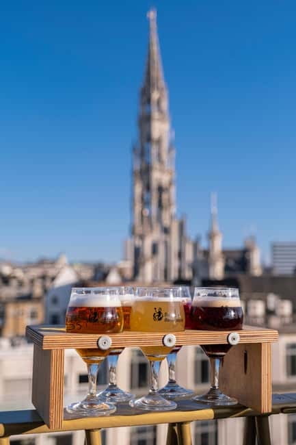 Brussels: The Belgian Beer World Experience & Beer Tasting - The Beerlab Skybar and its 150 choices