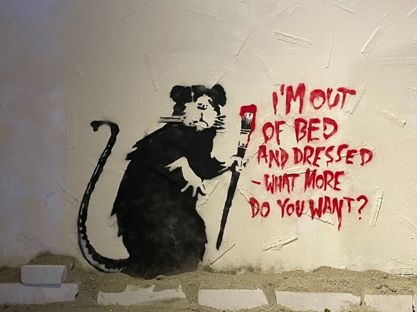 Brussels: The World of Banksy Museum Permanent Exhibition - The atmosphere, photographs, and museum shop