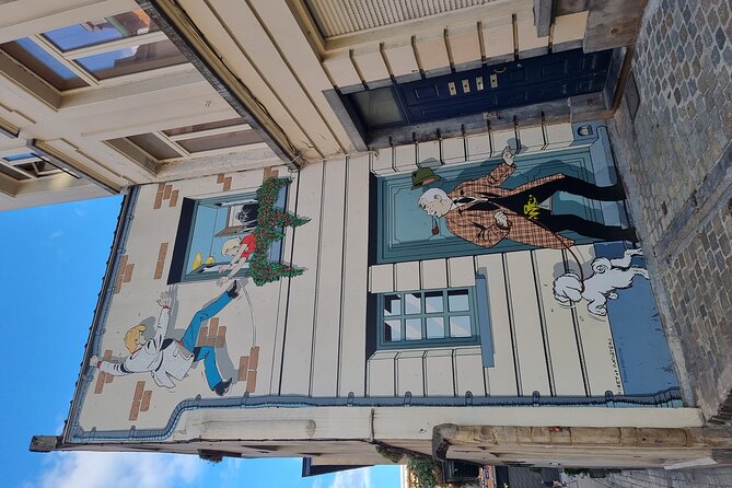 Brussels through its comics murals - Starting near Brussels Central Station