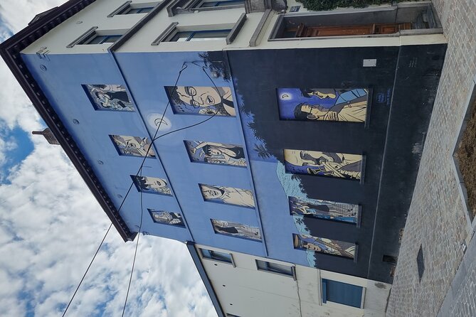 Brussels through its comics murals - Following Tintin, the Smurfs, and less familiar characters