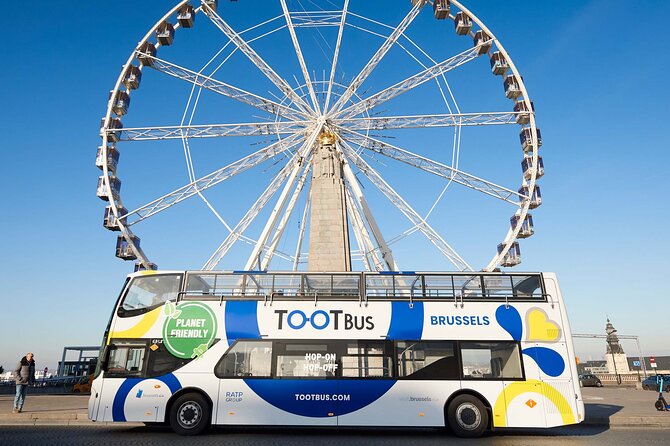 Brussels Tootbus Discovery Hop On Hop Off Bus and walking tours - Route 1: from Central Station to the European Quarter