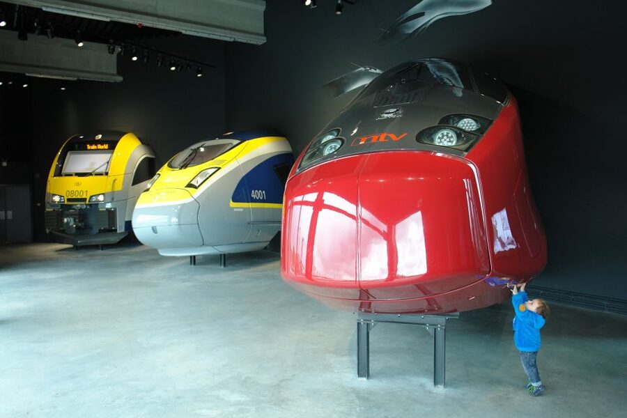 Brussels Train World Museum Entrance Ticket - Interactive features and the final train simulator