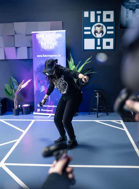 Brussels: Virtual Reality gaming, Arena - What Futurist Games Brussels is really offering