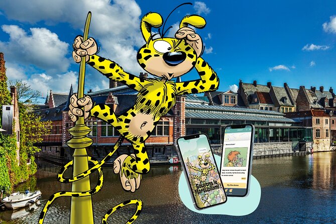 Children's escape game in the city of Ghent Marsupilami - Key points for your Ghent family adventure