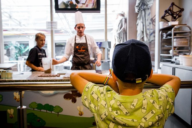 Choco-Story: The Chocolate Museum in Bruges - Entering the four-story chocolate museum
