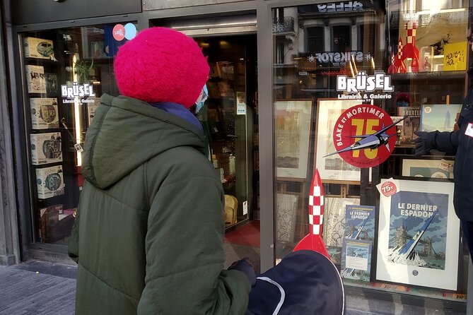 Comic Book Tour in Brussels - Following Tintin toward The Tornasol Affair