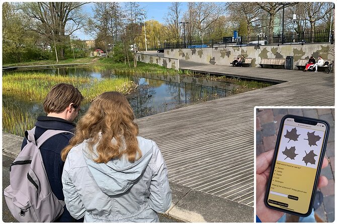 Discover Bruges with a self-guided Outside Escape city game tour! - Walplein, Cobblestones, and a Curious Sculpture