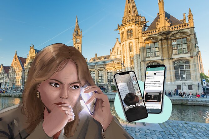 Discover Ghent while playing! Escape game - The Walter case - Starting the Walter case on Jakobijnenstraat