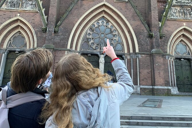 Discover Ghent with a self-guided Outside Escape city game tour! - Sint-Niklaaskerk and Scheldt Gothic detail