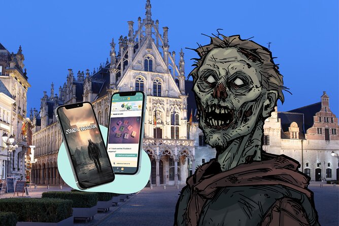Discover Mechelen while escaping the zombies! Escape room - Playing with children, friends, or family