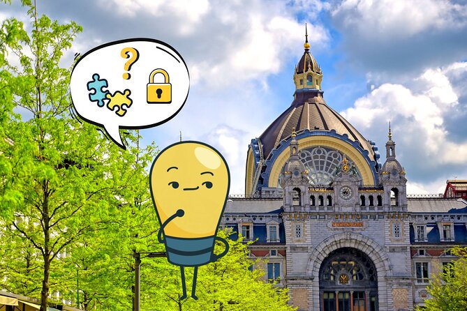 Discover the secrets of Antwerp while playing! Escape game - Following a virtual character through Antwerp