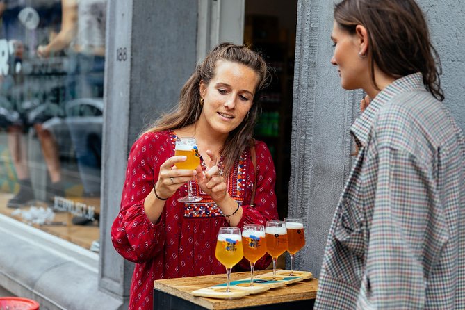 Drinks & Bites in Brussels Private Tour - Halles Saint-Géry and Brussels beer culture