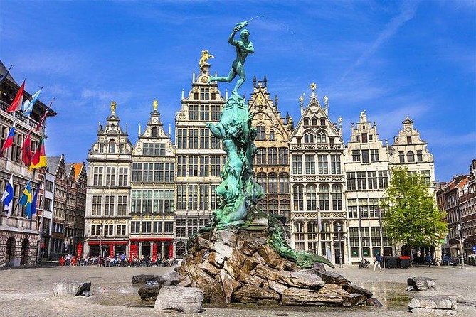 Excursion to Antwerp and Ghent by bus from Brussels with stop at the Atomium - The best Ghent views come along the Lys