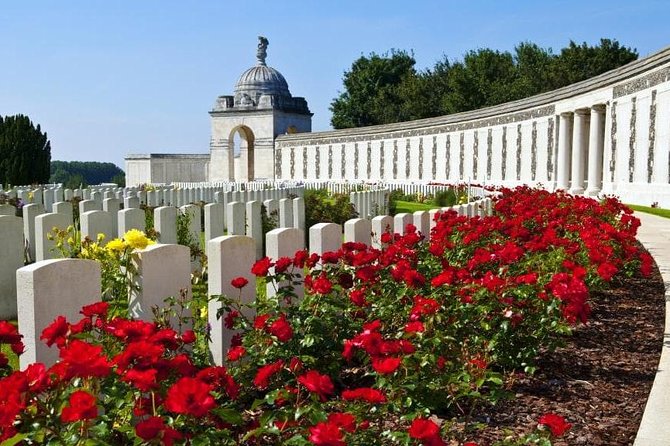 Flanders World War I Battlefields Private Tour from Brussels - St Julien and Polygon Wood: memorials in open country