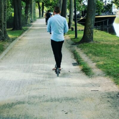From Bruges to Damme: Private Electric Scooter tour