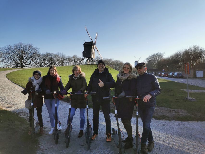 From Bruges to Damme: Private Electric Scooter tour - A two-hour outing with a flexible middle