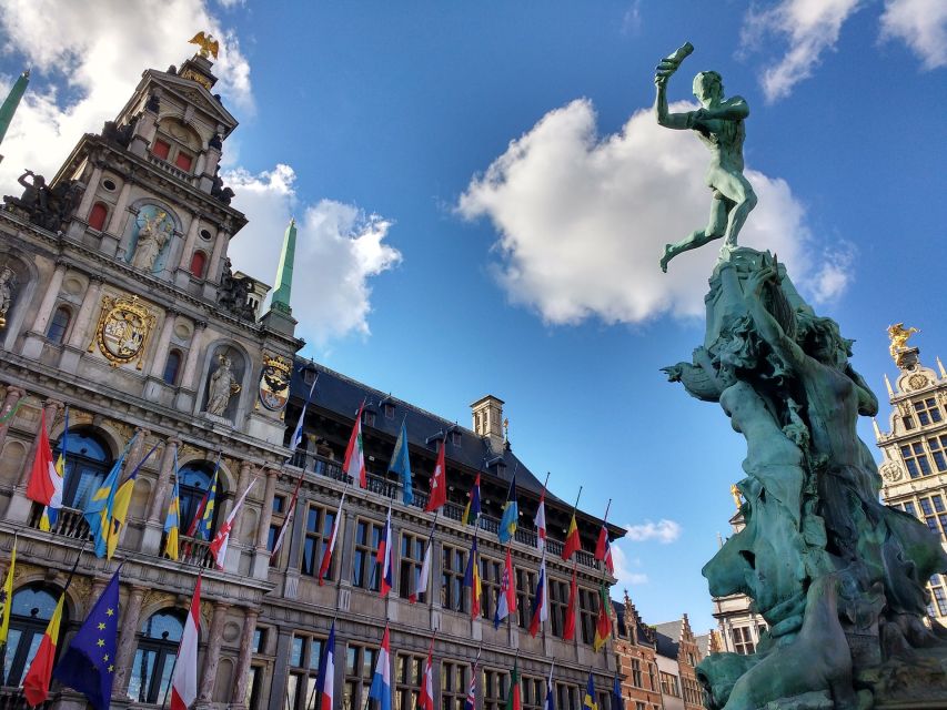 From Brussels: Guided Antwerp City Tour - The castle beside the medieval river port