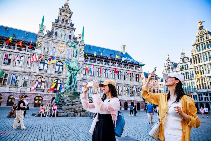 From Brussels: Guided Antwerp City Tour - A look toward Antwerp’s port