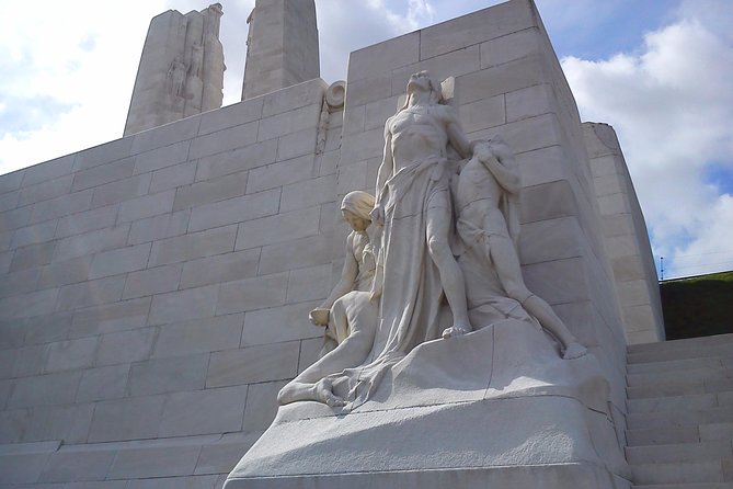 Full Day Canadian WW1 Vimy and Somme Battlefield Tour from Ypres - Three hours at the Canadian National Vimy Memorial
