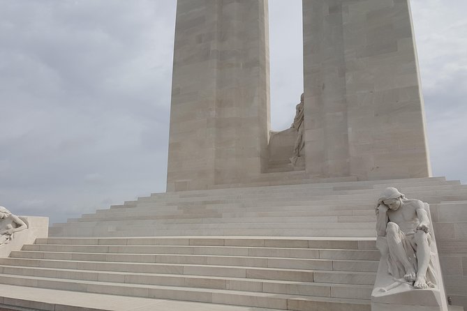 Full Day Canadian WW1 Vimy and Somme Battlefield Tour from Ypres - Lochnagar Crater and the physical mark of July 1916