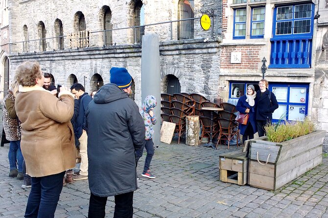 Ghent City Highlights Walking Tour with Light Mea/Snack - Old harbor views and time for a café stop