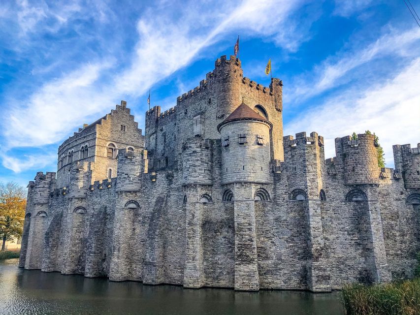 Ghent: Guided Walking Tour and Canal Boat Trip - Graslei and the old trading waterfront
