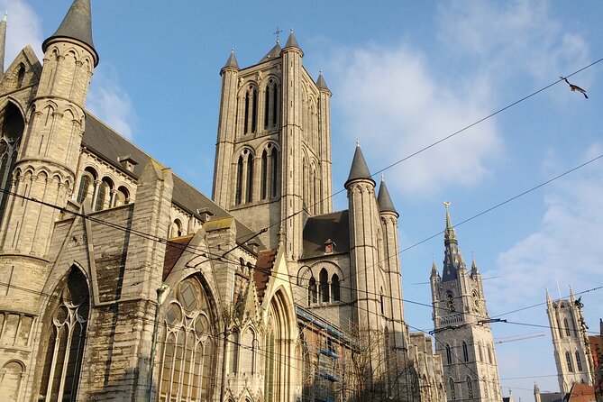 Ghent Walking Tour - City Highlights and Beyond Tradition - Ghent’s three medieval towers in one view