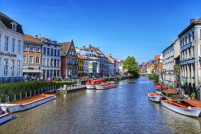 Guided tour of Ghent - St. Michael’s Bridge offers the route’s best view
