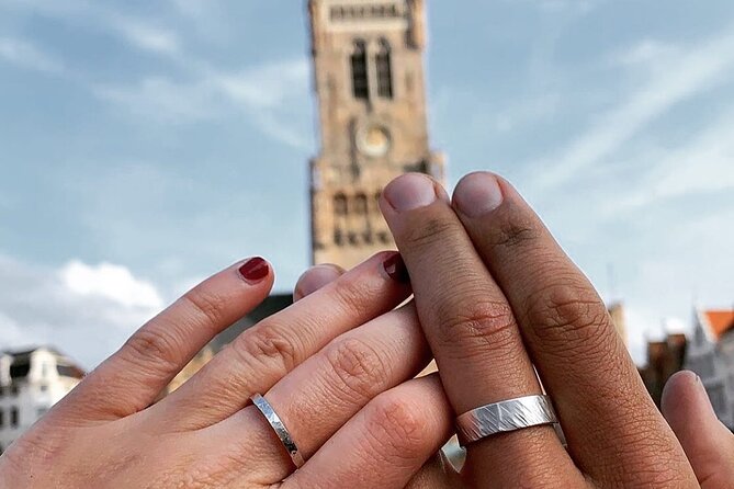 Handcraft your own silver ring in Bruges - Shaping silver with mallets and a triblet