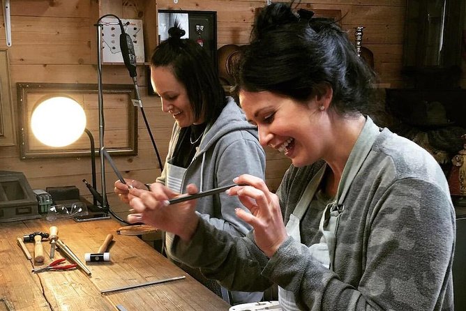 Handcraft your own silver ring in Bruges - Adding texture, markings, and a final finish