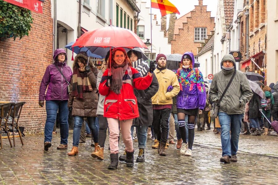 Historical Walking Tour: The Story of Bruges - by Legends - Halve Maan brewery and Stoofstraat